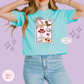 PRINTED GIRLIE POP STAMP -  WOMENS BOXY T-SHIRT 10002