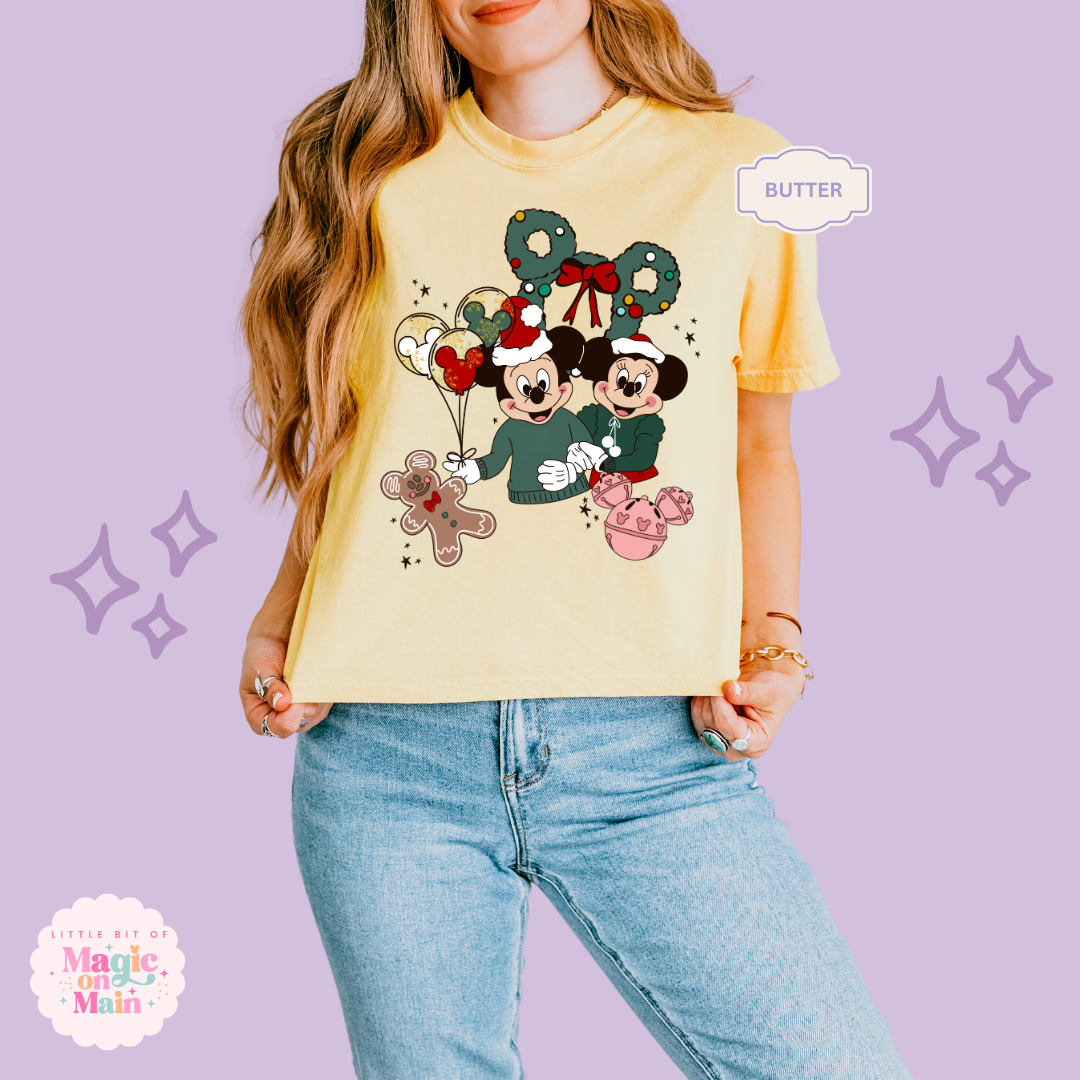 PRINTED WINTER MAGIC - EXCLUSIVE TO MoM - WOMENS BOXY T-SHIRT