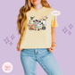 PRINTED MAIN ST HALLOWEEN - WOMENS BOXY T-SHIRT