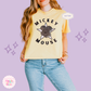 EMBROIDERED MCKY SNACKS - EXCLUSIVE TO MOM - WOMENS BOXY T-SHIRT 10062