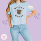 PRINTED MCKY SNACKS - EXCLUSIVE TO MoM - WOMENS BOXY T-SHIRT 10062