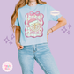 EMBROIDERED SML WORLD COQUETTE - EXCLUSIVE TO MOM - WOMENS BOXY T-SHIRT