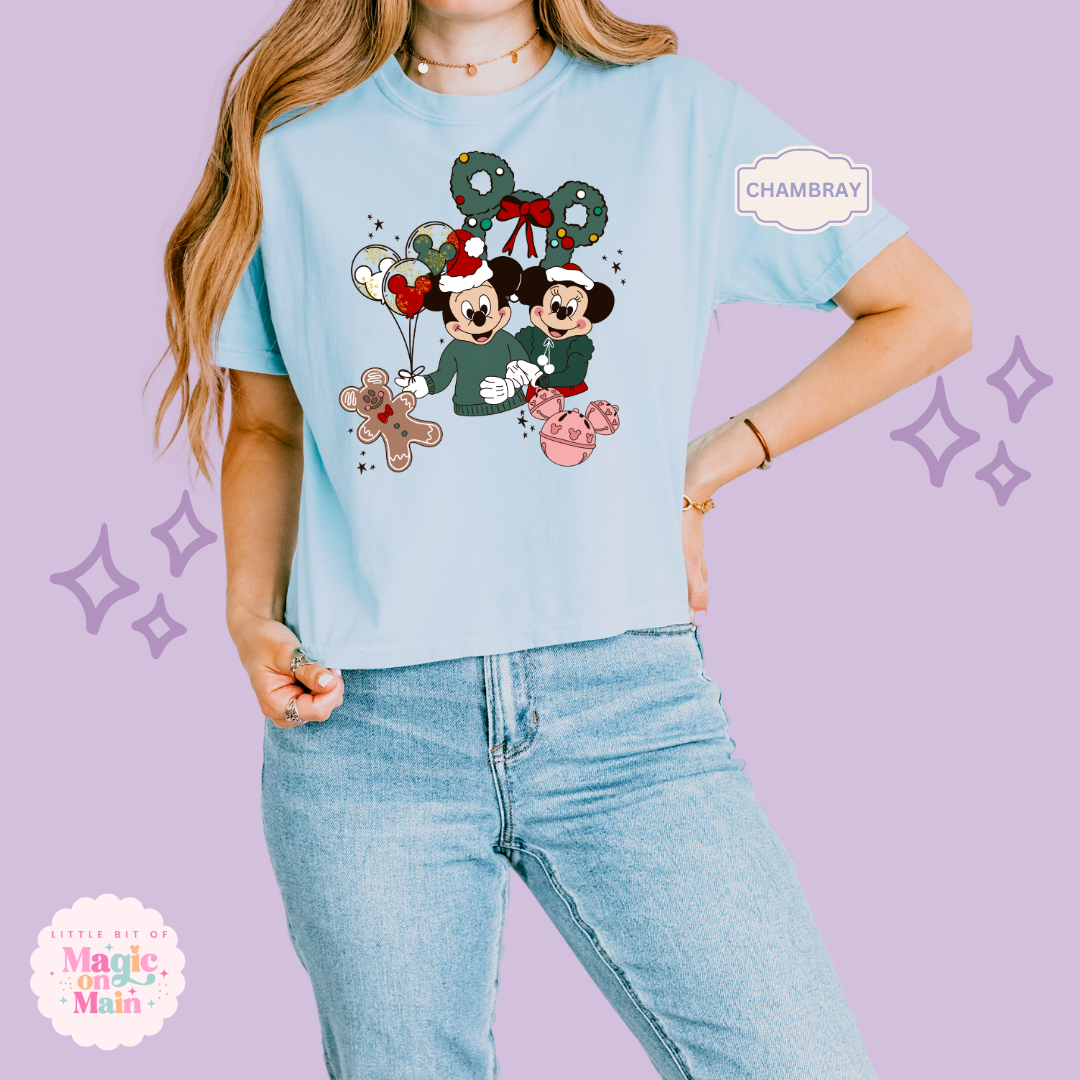 PRINTED WINTER MAGIC - EXCLUSIVE TO MoM - WOMENS BOXY T-SHIRT