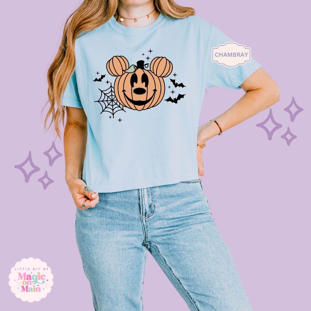 PRINTED MCKY PUMPKIN - EXCLUSIVE TO MoM - WOMENS BOXY T-SHIRT 10057