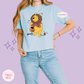 PRINTED BEARY SCARY - EXCLUSIVE TO MoM - WOMENS BOXY T-SHIRT