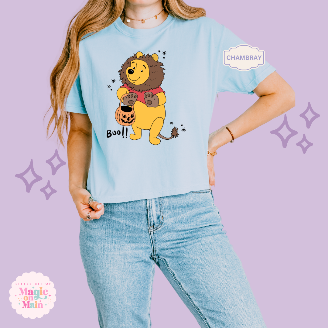 PRINTED BEARY SCARY - EXCLUSIVE TO MoM - WOMENS BOXY T-SHIRT