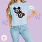 EMBROIDERED MCKY VAMPIRE - EXCLUSIVE TO MOM - WOMENS BOXY T-SHIRT 10058