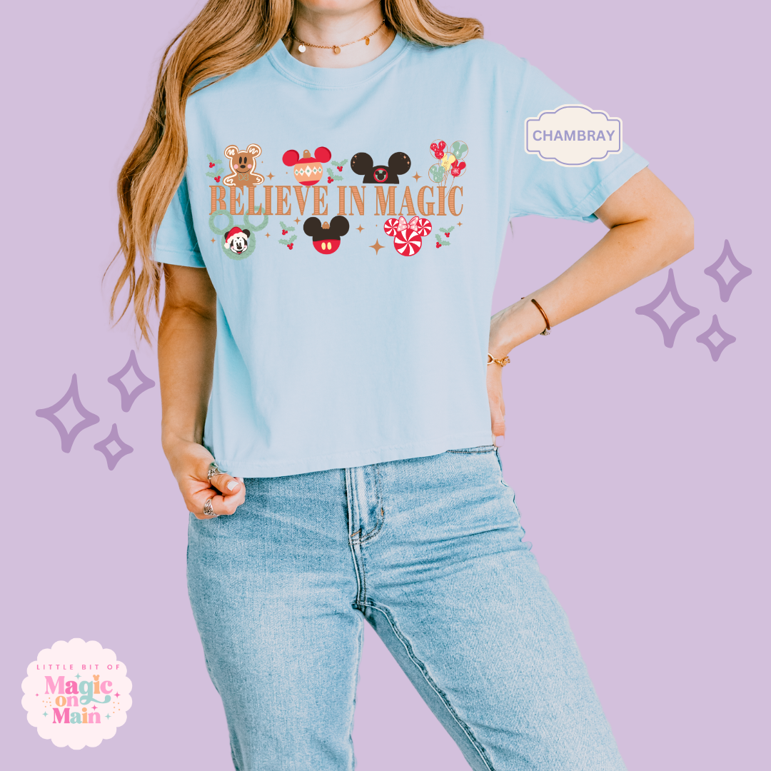 PRINTED BELIEVE IN MAGIC - EXCLUSIVE TO MoM - WOMENS BOXY T-SHIRT