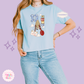 PRINTED TAYS STORY- WOMENS BOXY T-SHIRT