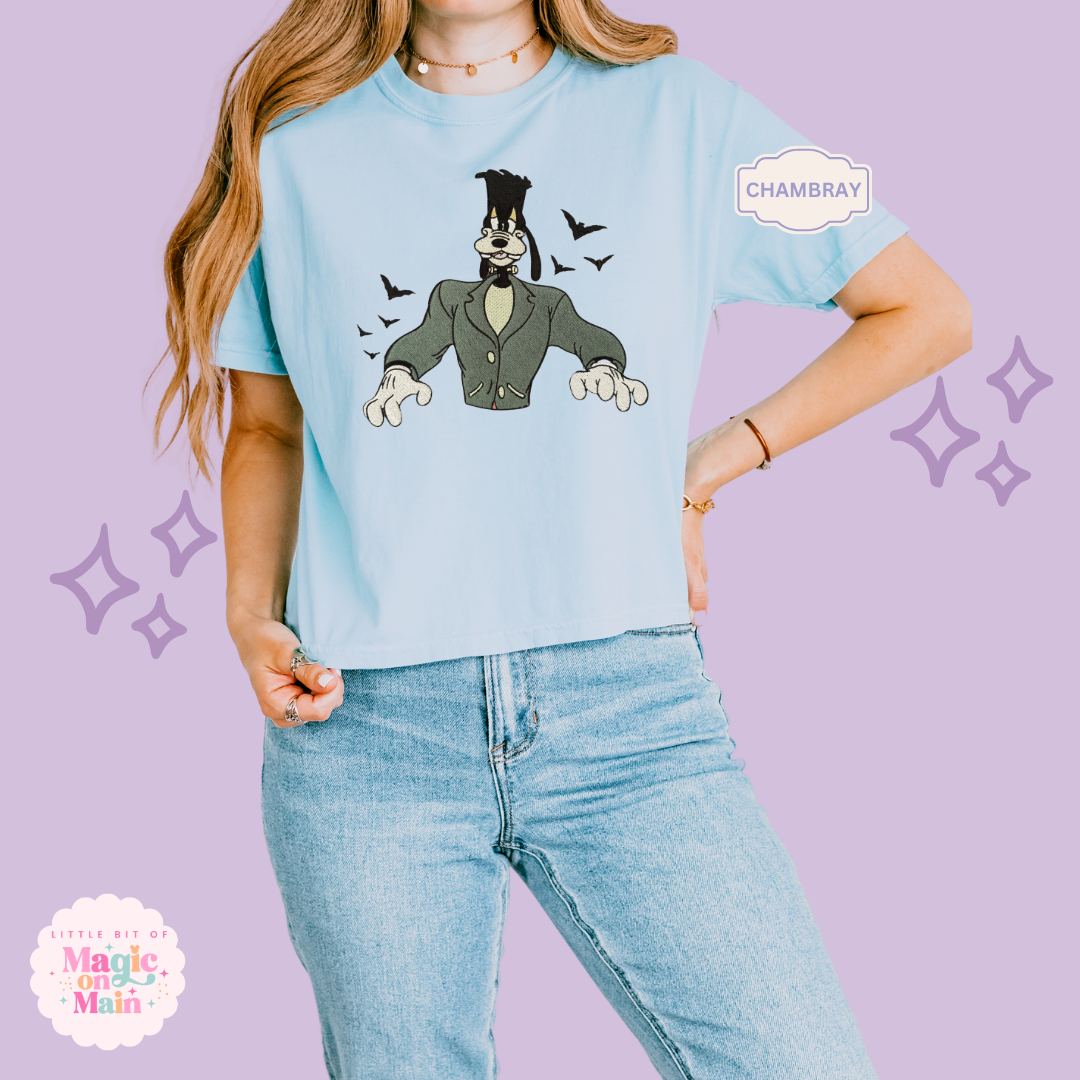 EMBROIDERED FRNKN GFY - EXCLUSIVE TO MOM - WOMENS BOXY T-SHIRT 10060