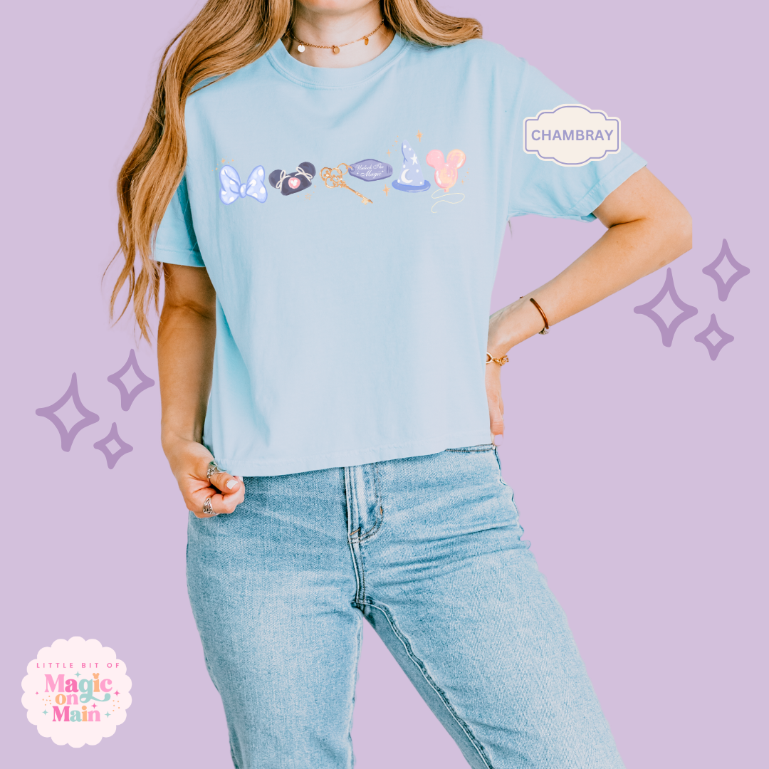 PRINTED PARK DAY MAGIC - EXCLUSIVE TO MoM - WOMENS BOXY T-SHIRT