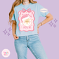 PRINTED SML WORLD COQUETTE - EXCLUSIVE TO MoM - WOMENS BOXY T-SHIRT