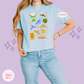 PRINTED PRINCESS ELEMENTS - WOMENS BOXY T-SHIRT 10050