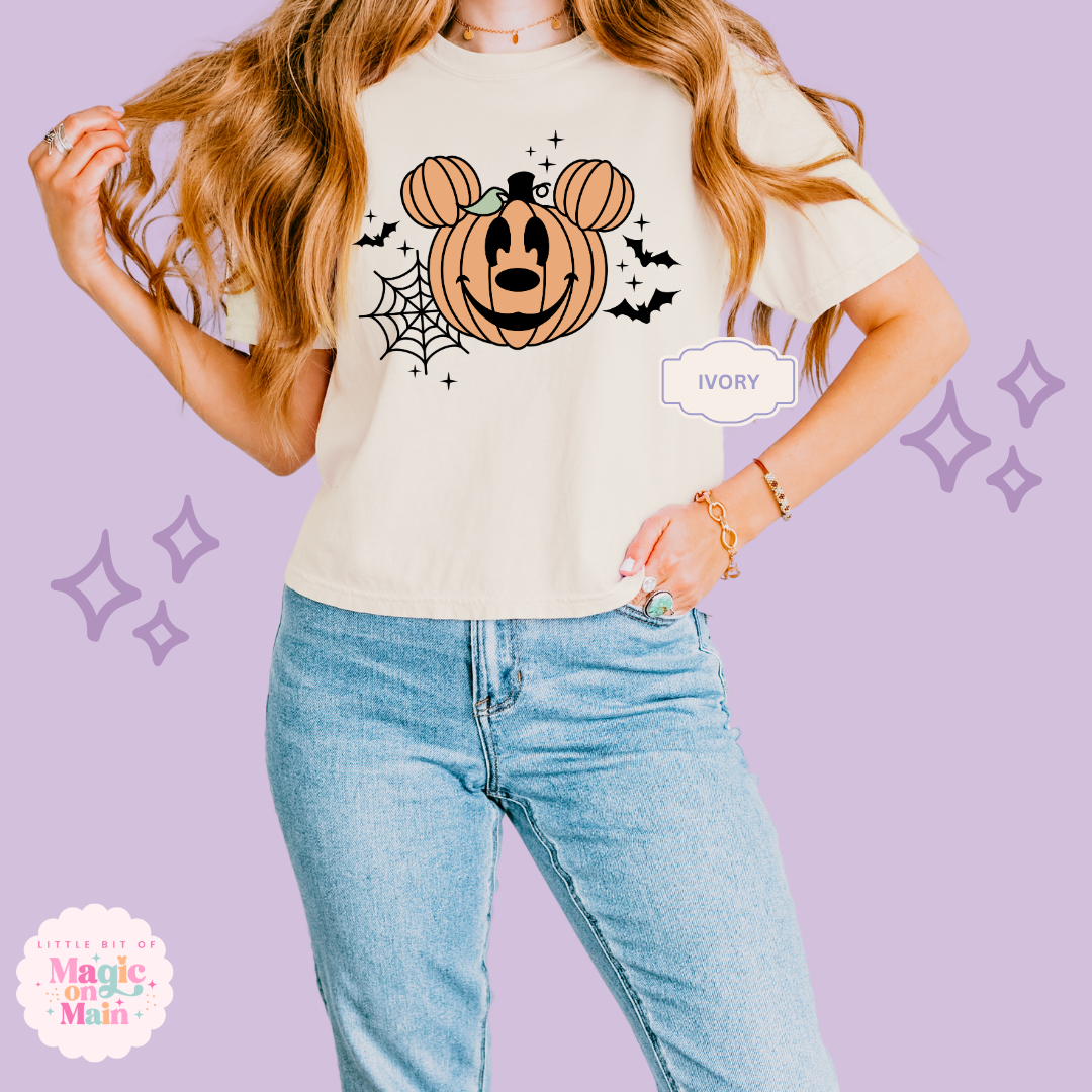 PRINTED MCKY PUMPKIN - EXCLUSIVE TO MoM - WOMENS BOXY T-SHIRT 10057