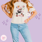 EMBROIDERED GHOULY HALLOWEEN - EXCLUSIVE TO MOM - WOMENS BOXY T-SHIRT 10059