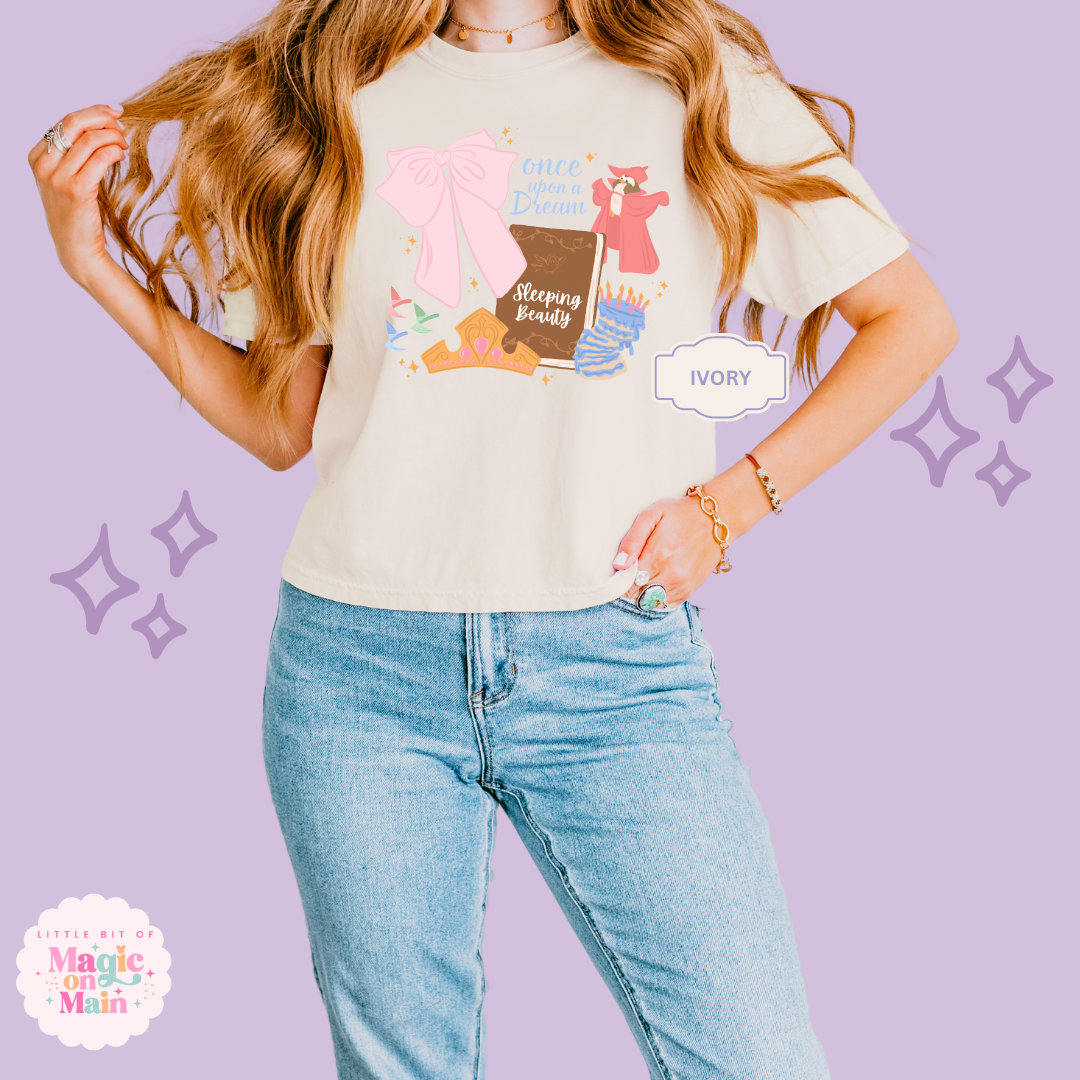 PRINTED ONCE UPON A DREAM - EXCLUSIVE TO MoM - WOMENS BOXY T-SHIRT 10048