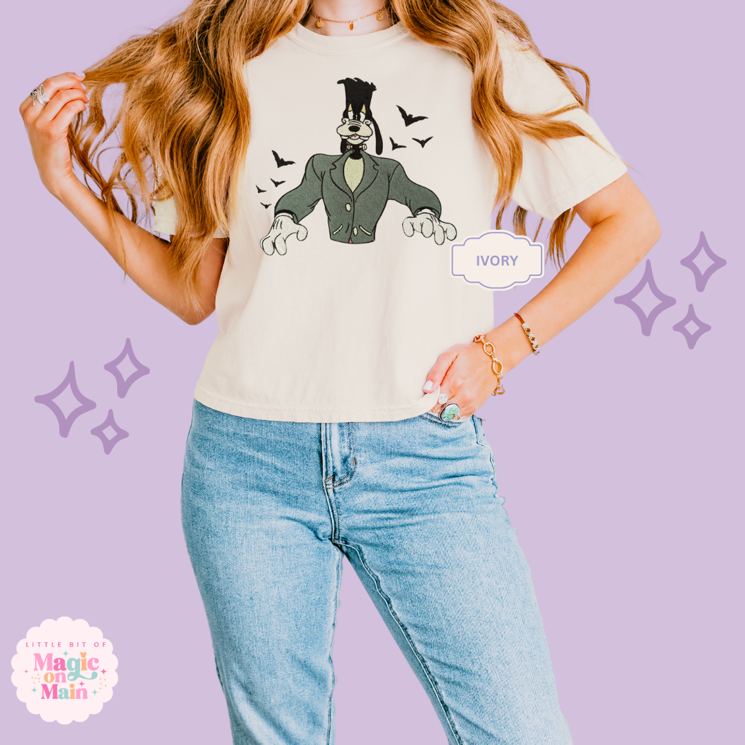 EMBROIDERED FRNKN GFY - EXCLUSIVE TO MOM - WOMENS BOXY T-SHIRT 10060