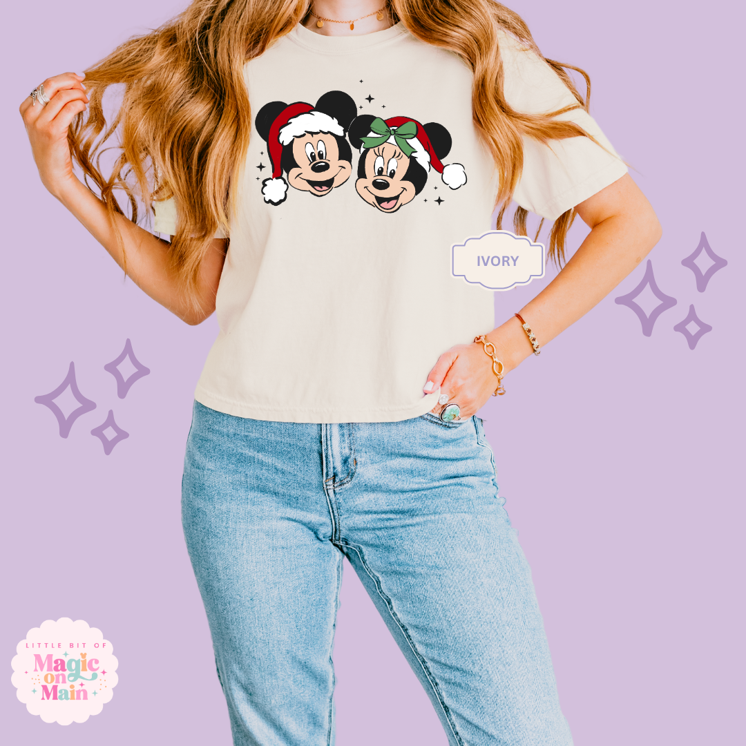 PRINTED MERRY MCKY MNIE - EXCLUSIVE TO MoM - WOMENS BOXY T-SHIRT