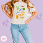 PRINTED PRINCESS ELEMENTS - WOMENS BOXY T-SHIRT 10050