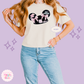 EMBROIDERED PINK LMQ HAT  - EXCLUSIVE COLLAB  - WOMENS BOXY T-SHIRT 10053