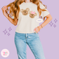 PRINTED GINGERBREAD - EXCLUSIVE TO MoM - WOMENS BOXY T-SHIRT