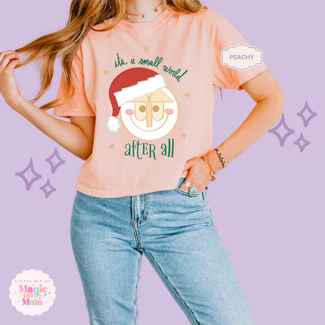 PRINTED SML WORLD - EXCLUSIVE TO MoM - WOMENS BOXY T-SHIRT