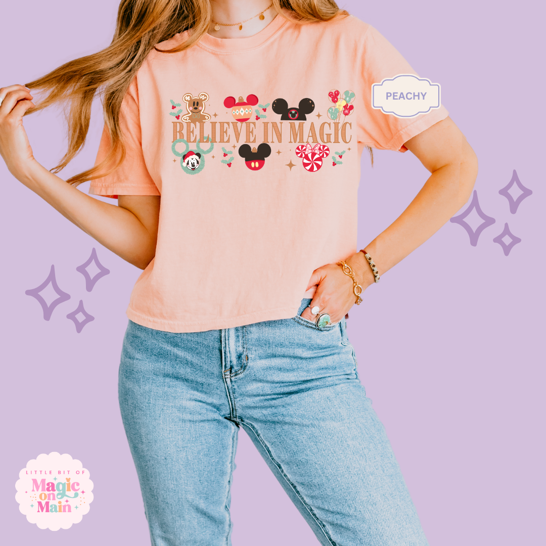 PRINTED BELIEVE IN MAGIC - EXCLUSIVE TO MoM - WOMENS BOXY T-SHIRT