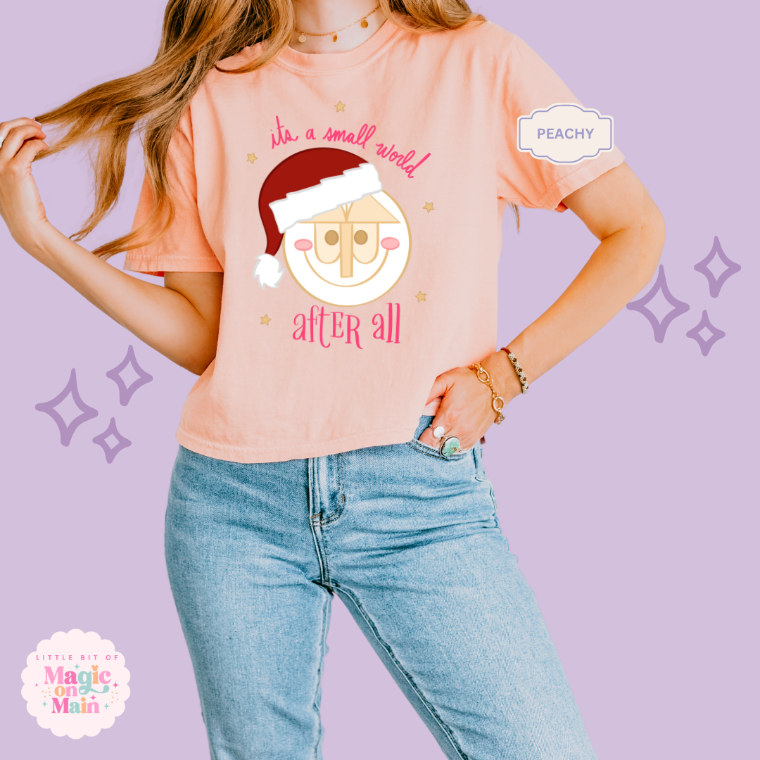 PRINTED SML WORLD - EXCLUSIVE TO MoM - WOMENS BOXY T-SHIRT