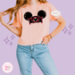 PRINTED HOLIDAY HAT - EXCLUSIVE TO MoM - WOMENS BOXY T-SHIRT