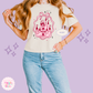 PRINTED PINK CASTLE -  WOMENS BOXY T-SHIRT 10003