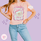 EMBROIDERED SML WORLD COQUETTE - EXCLUSIVE TO MOM - WOMENS BOXY T-SHIRT