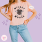 EMBROIDERED MCKY SNACKS - EXCLUSIVE TO MOM - WOMENS BOXY T-SHIRT 10062