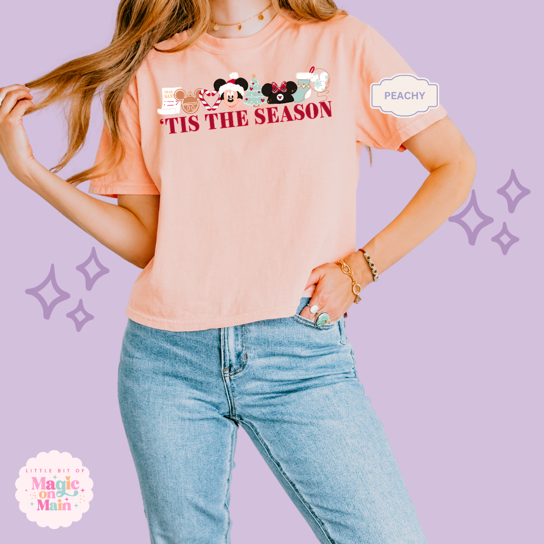 PRINTED TIS THE SEASON - EXCLUSIVE TO MoM - WOMENS BOXY T-SHIRT