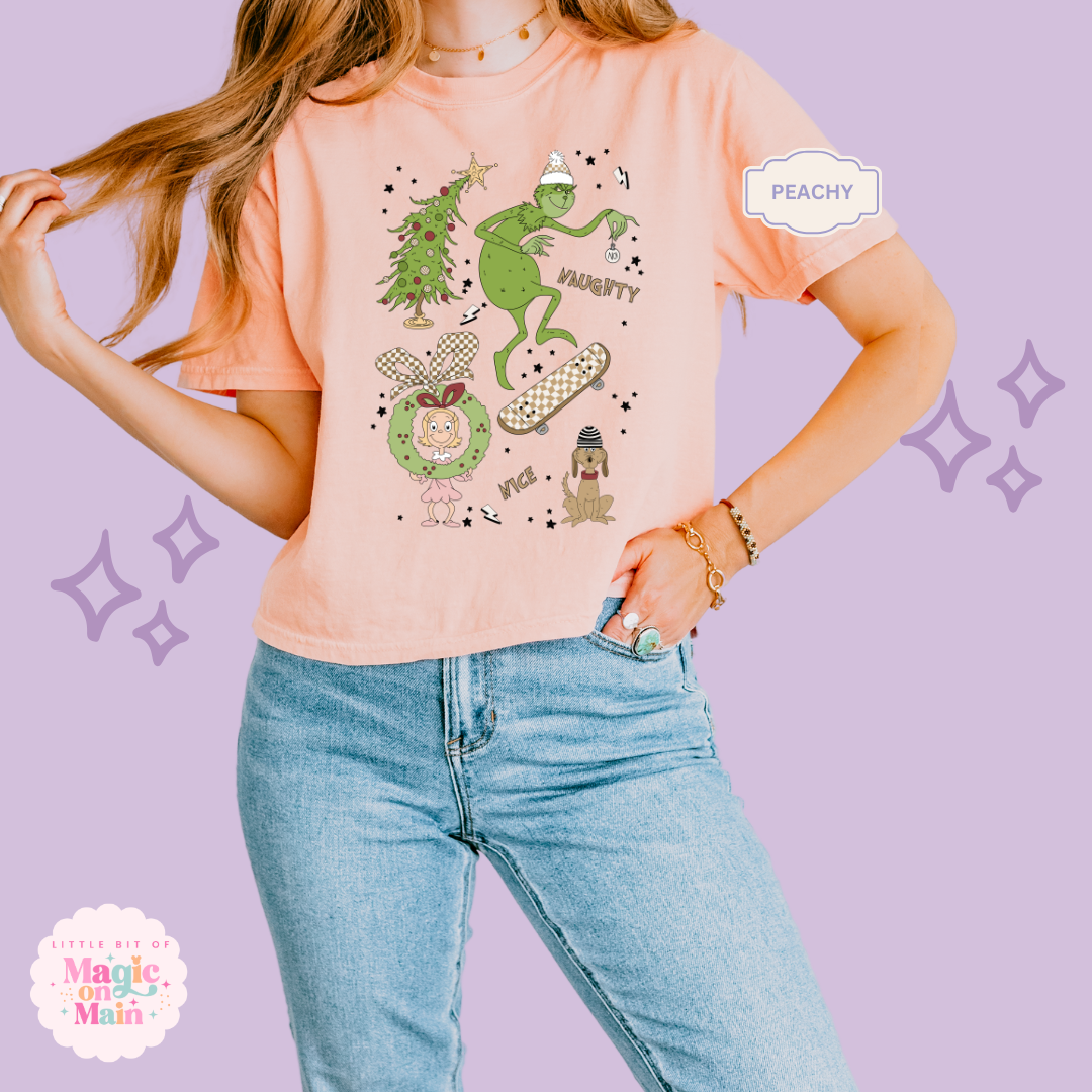 PRINTED MAX AND FRIENDS - EXCLUSIVE TO MoM - WOMENS BOXY T-SHIRT