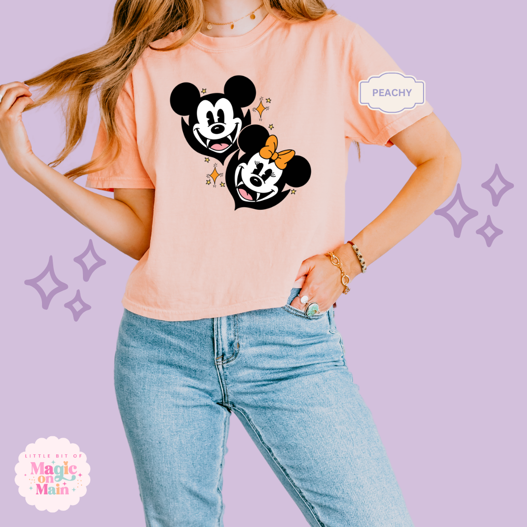 PRINTED MCKY VAMPIRE - EXCLUSIVE TO MoM - WOMENS BOXY T-SHIRT 10058