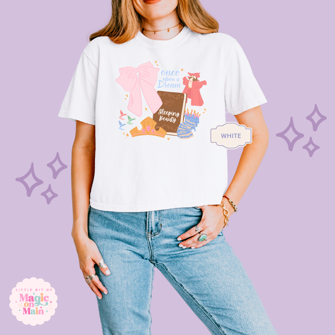 PRINTED ONCE UPON A DREAM - EXCLUSIVE TO MoM - WOMENS BOXY T-SHIRT 10048