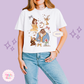 PRINTED BELLE - WOMENS BOXY T-SHIRT 10044