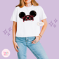 PRINTED HOLIDAY HAT - EXCLUSIVE TO MoM - WOMENS BOXY T-SHIRT