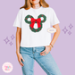 EMBROIDERED MCKY WREATH - EXCLUSIVE TO MOM - WOMENS BOXY T-SHIRT