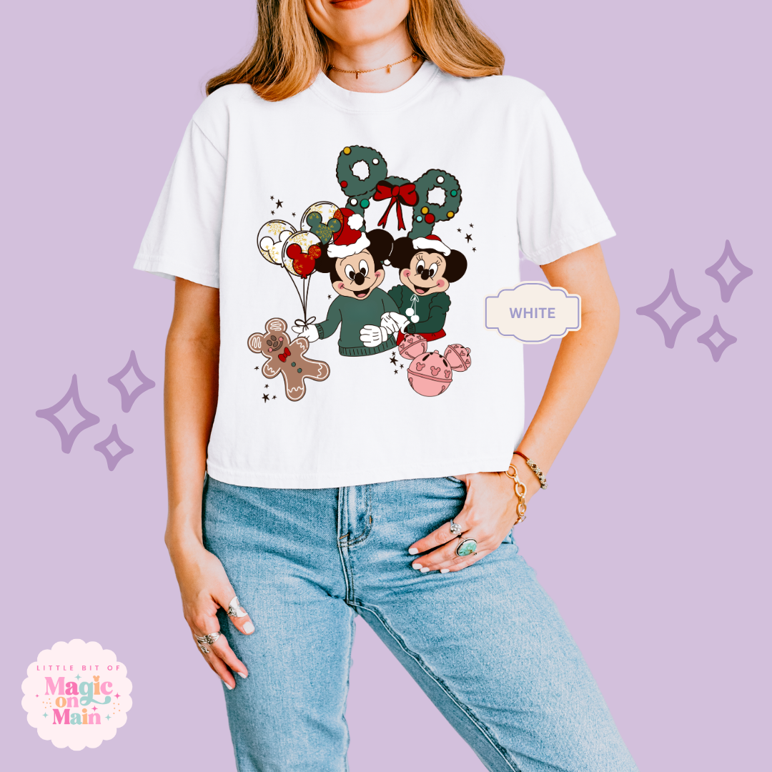 PRINTED WINTER MAGIC - EXCLUSIVE TO MoM - WOMENS BOXY T-SHIRT