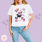 PRINTED GHOULY HALLOWEEN - EXCLUSIVE TO MoM - WOMENS BOXY T-SHIRT 10059