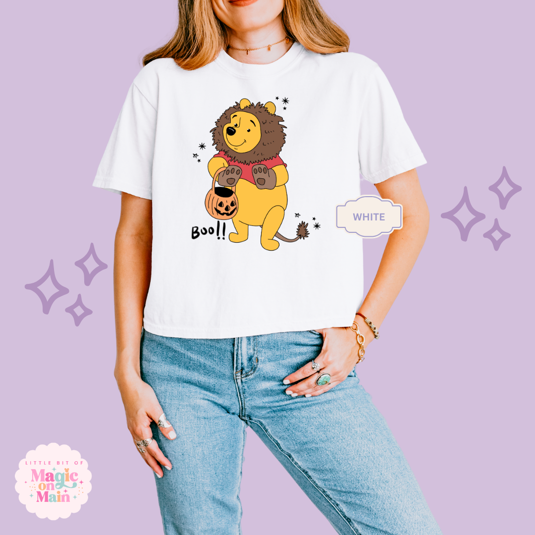 PRINTED BEARY SCARY - EXCLUSIVE TO MoM - WOMENS BOXY T-SHIRT
