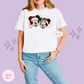 PRINTED MERRY MCKY MNIE - EXCLUSIVE TO MoM - WOMENS BOXY T-SHIRT