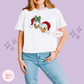 PRINTED MERRY DNLD DAISY - EXCLUSIVE TO MoM - WOMENS BOXY T-SHIRT