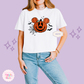 EMBROIDERED MCKY PUMPKIN - EXCLUSIVE TO MOM - WOMENS BOXY T-SHIRT 10057
