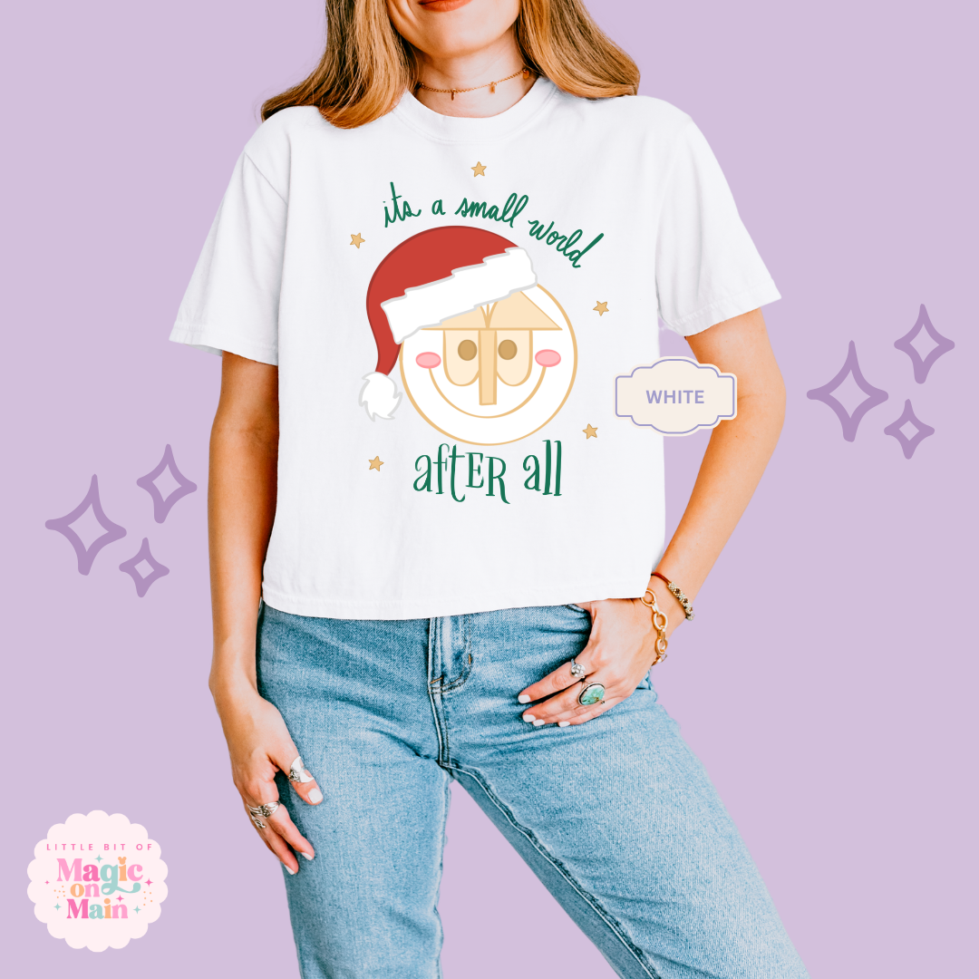 PRINTED SML WORLD - EXCLUSIVE TO MoM - WOMENS BOXY T-SHIRT