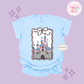 PRINTED DLAND COQUETTE - ADULT T-SHIRT