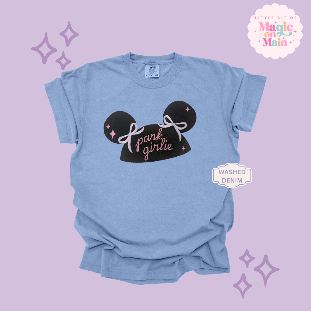 EMBROIDERED PARK GIRLIE HAT - EXCLUSIVE TO MoM - ADULT T-SHIRT