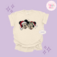 EMBROIDERED MICKEY & MINNIE CHRISTMAS - ADULT T-SHIRT