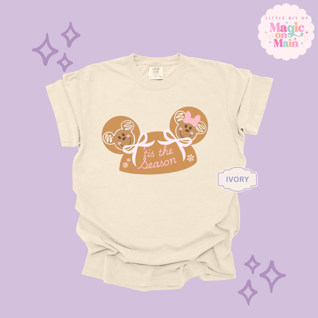 PRINTED GINGERBREAD HAT - EXCLUSIVE TO MoM - ADULT T-SHIRT
